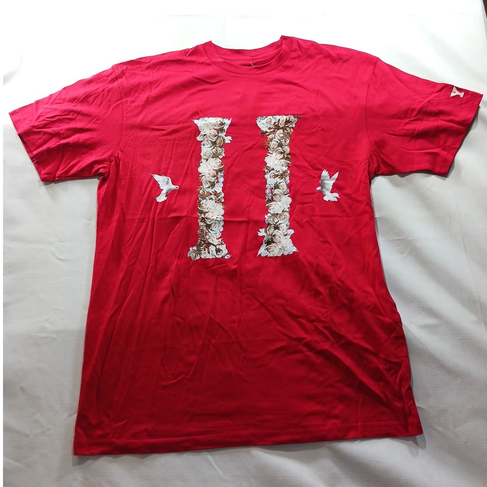 YRN Yung Rich Nation Migos Culture II Album Graphic T-Shirt Red Mens Large NEW